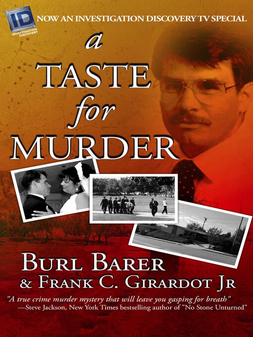 Title details for A Taste for Murder by Burl Barer - Available